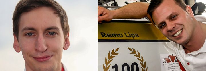 Remo Lips und Maximilian Hackländer